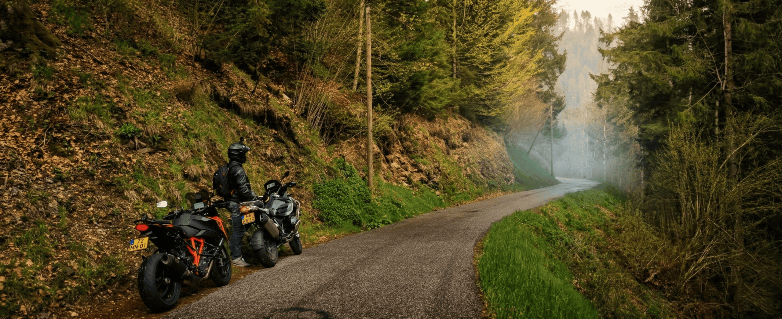 Motorrijden in het Zwarte Woud